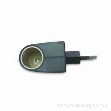 Car 1-way Socket in Classic Style, Available in Black and White